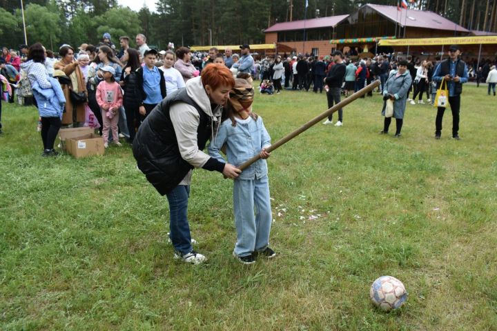 Дождь не помешал районному Сабантую в Пестрецах