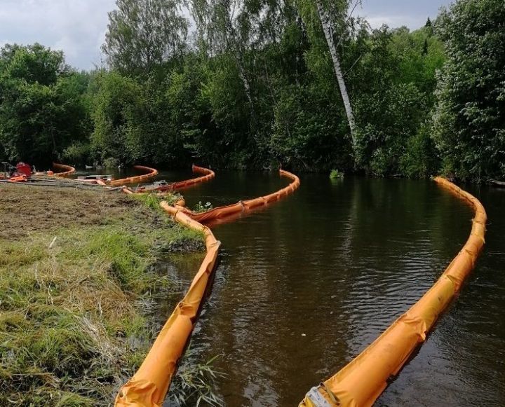 АО «Транснефть – Прикамье» провело плановое учебно-тренировочное занятие на подводном переходе трубопровода через реку в Пермском крае