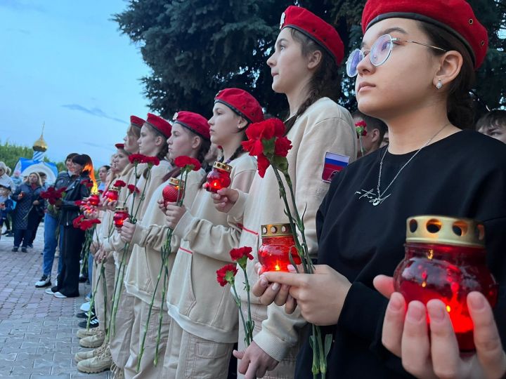 Пестречинцы присоединились к акции «Свеча памяти»