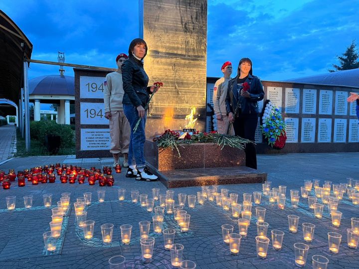 Пестречинцы присоединились к акции «Свеча памяти»