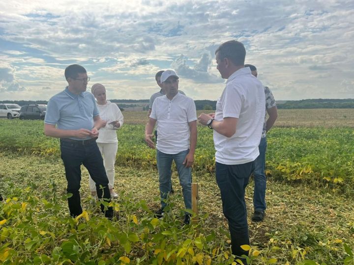 Министр сельского хозяйства и продовольствия РТ посетил Пестречинский район