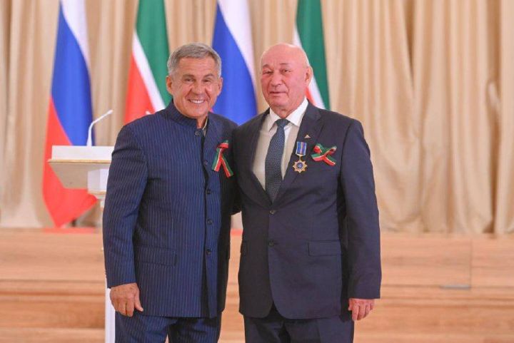 Почетный гражданин Пестречинского района награжден орденом «Дуслык»