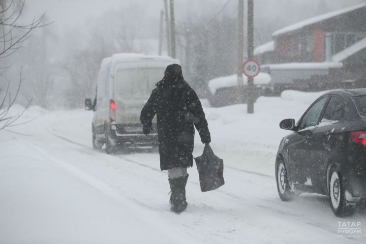 В Татарстане ожидается облачная погода со снегом