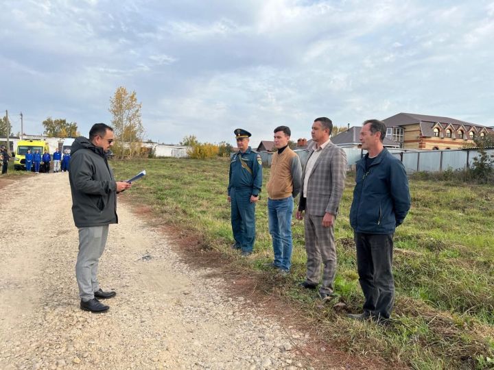 В Пестрецах прошли командно-штабные учения по гражданской обороне