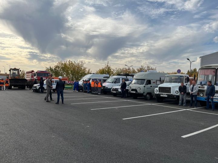 В Пестрецах прошли командно-штабные учения по гражданской обороне