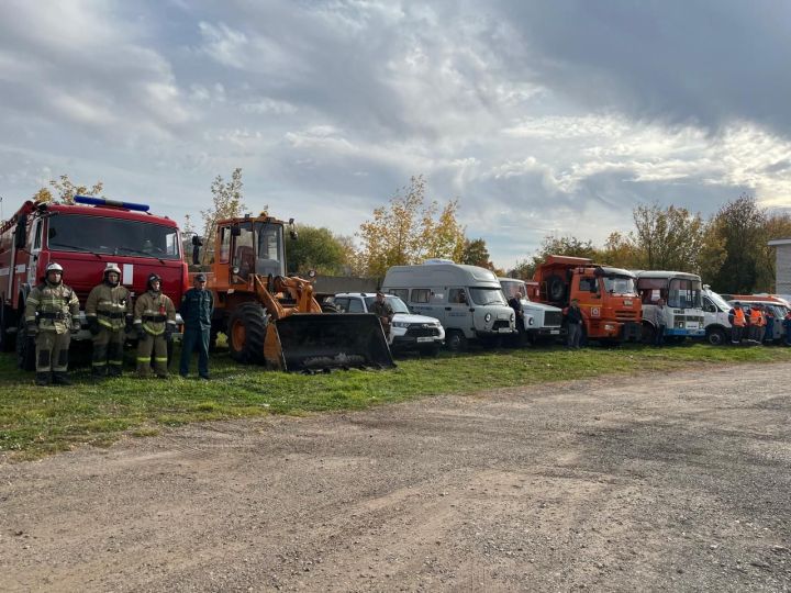 В Пестрецах прошли командно-штабные учения по гражданской обороне