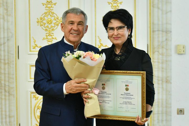 Директору центра «Форпост» Пестречинского района вручили госнаграду