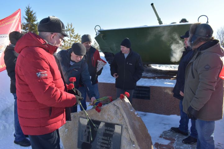 В Пестрецах почтили память афганцев