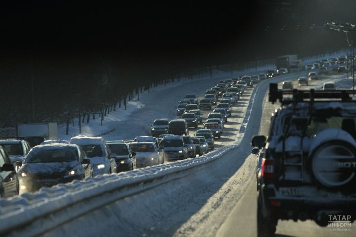 На трассе М5 из-за непогоды ограничили движение