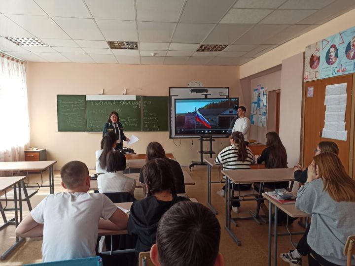 Кулаевским школьникам напомнили о важности охраны природы