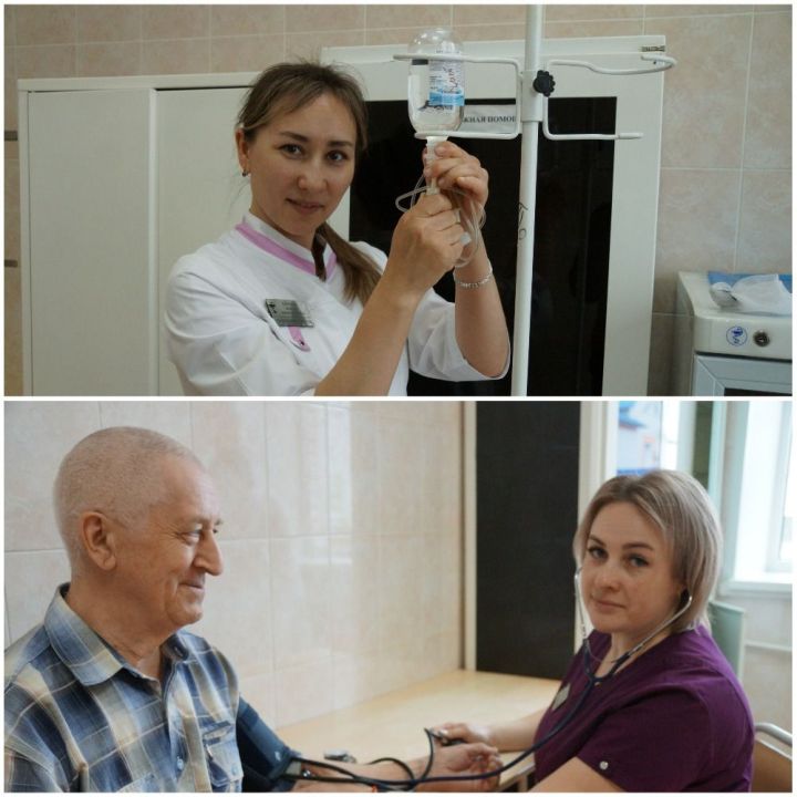 Питрәч район үзәк хастаханәсе шәфкать туташлары үз эшләре турында сөйләделәр