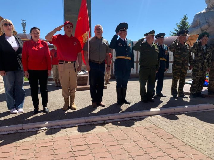 Пестречинские юнармейцы отметили день рождения движения