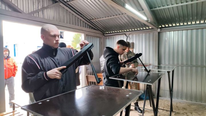 В Пестрецах прошли соревнования по стрельбе из пневматической винтовки