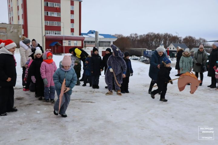 В Ленино-Кокушкино прошли «Зимние забавы»