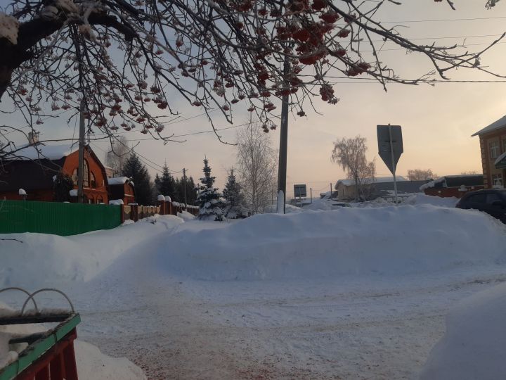 Умеренно морозная погода с небольшим снегом сохранится в Пестречинском районе