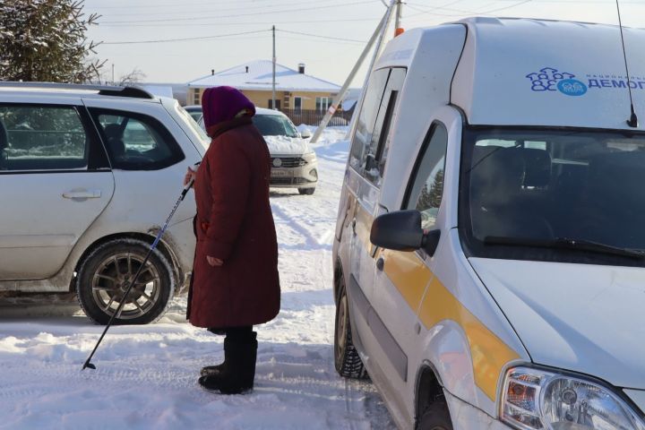 В Кулаево на диспансеризацию пришли около 40 жителей