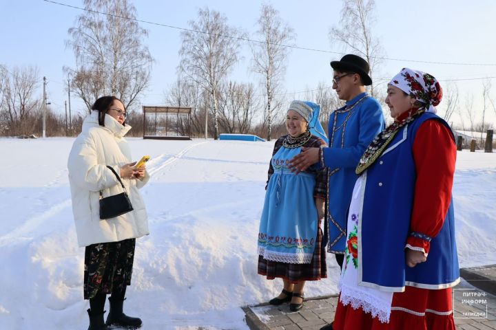 Питрәч районында Якутия журналистлары булды