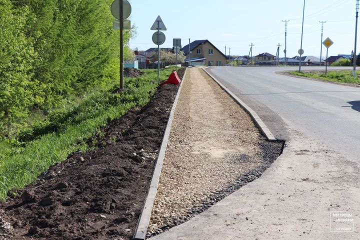 В Пестречинском районе стартовали дорожные работы