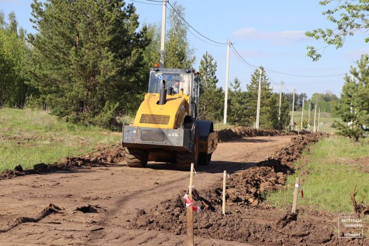 В Пестречинском районе стартовали дорожные работы