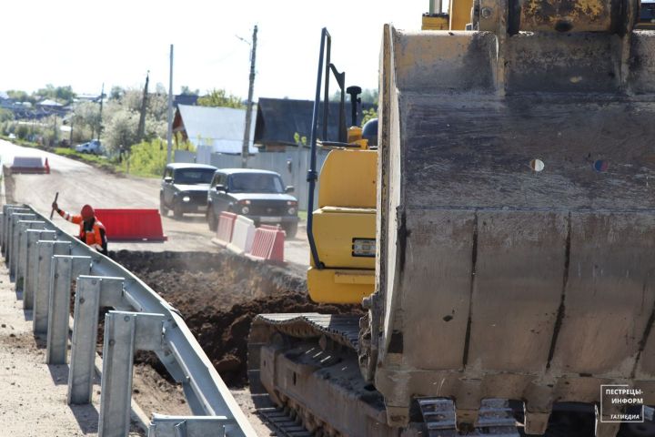 В Пестречинском районе стартовали дорожные работы