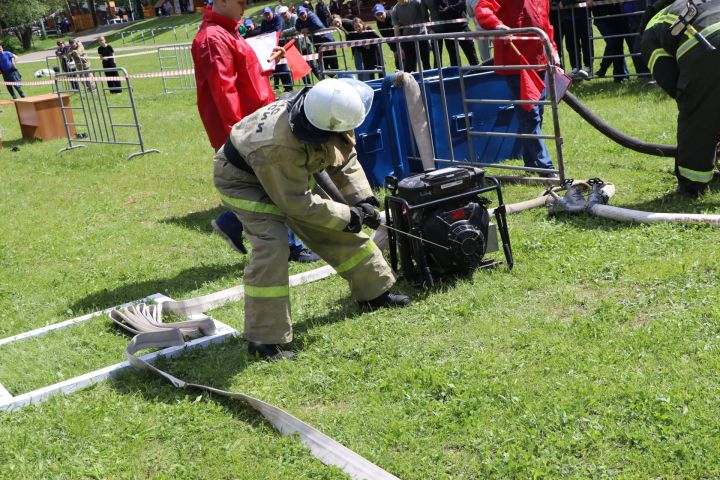 В Пестречинском районе определили лучшую добровольную пожарную команду Татарстана