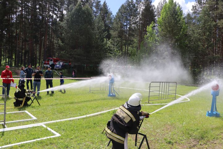 В Пестречинском районе определили лучшую добровольную пожарную команду Татарстана