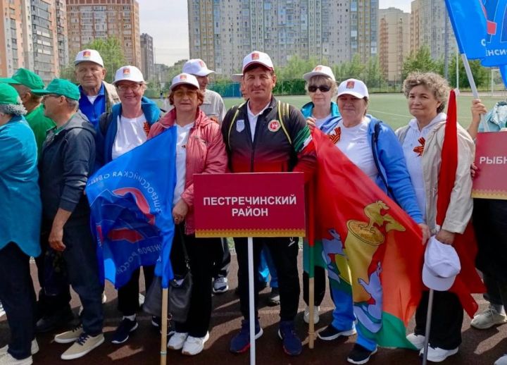 Питрәчле республика пенсионерлар спартакиадасында катнашты