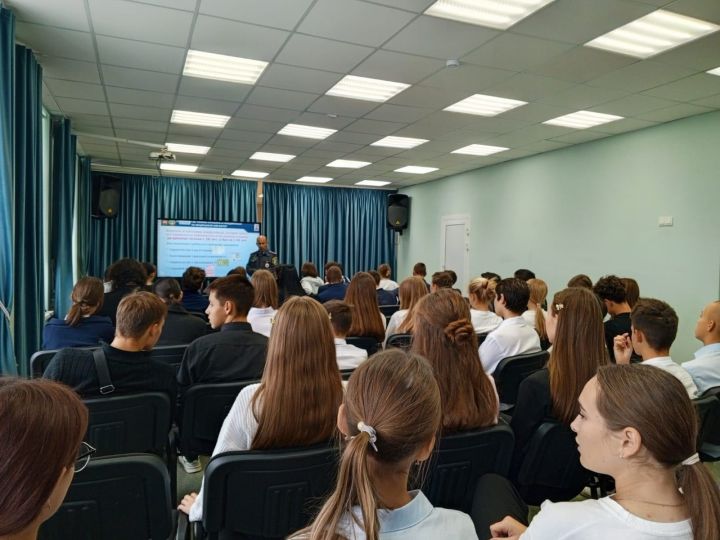 Урок безопасности от Гостехнадзора прошел для пестречинских школьников