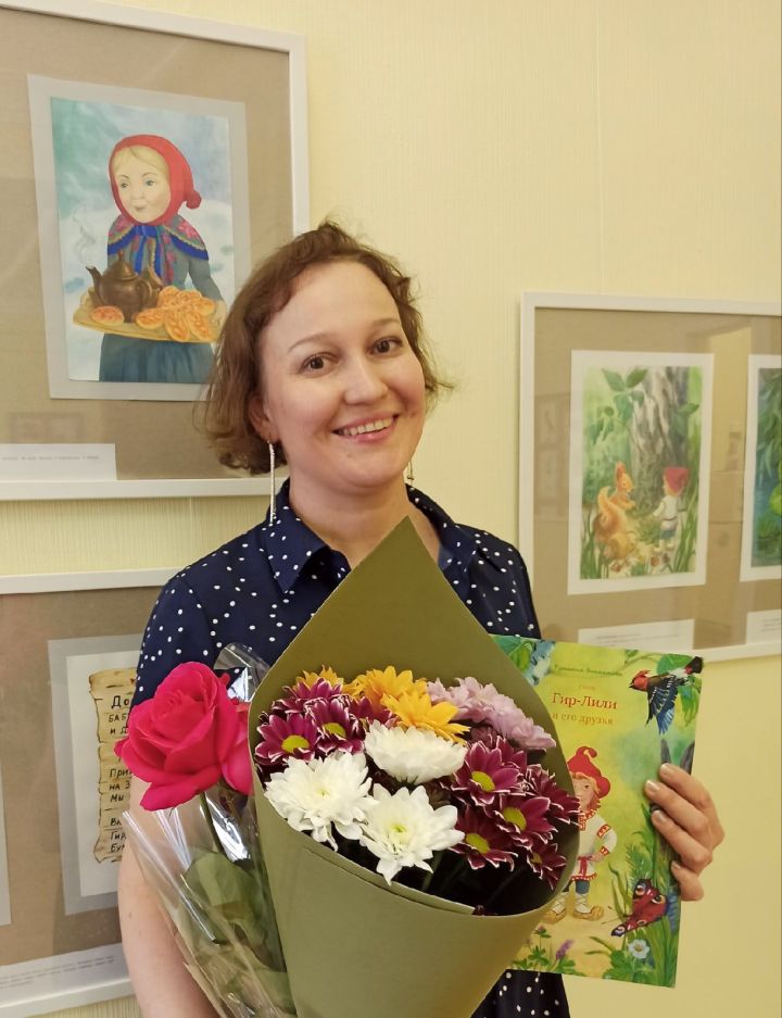 Жительница Пестречинского района создала книгу для детей