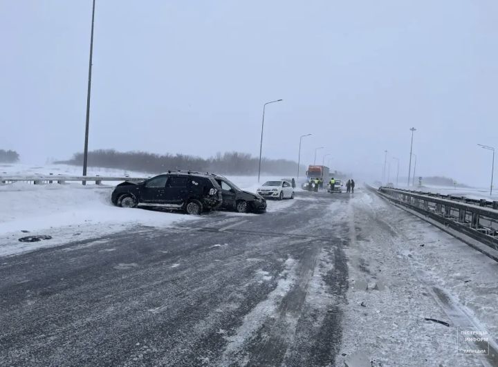 Массовое ДТП произошло на трассе М7 в Пестречинском районе