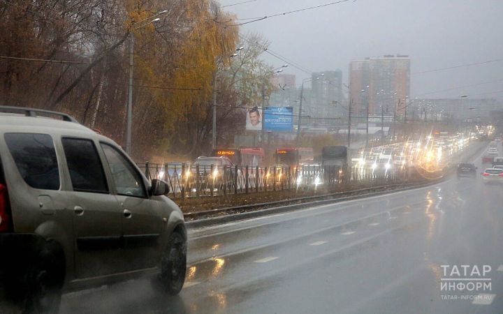 ГАИ РТ предупредила о скользких дорогах в выходные