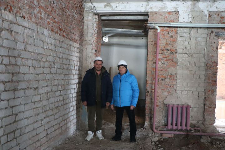 Питрәч спорт мәктәбендә капиталь ремонт башланды