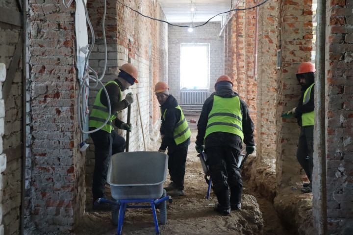 Питрәч спорт мәктәбендә капиталь ремонт башланды