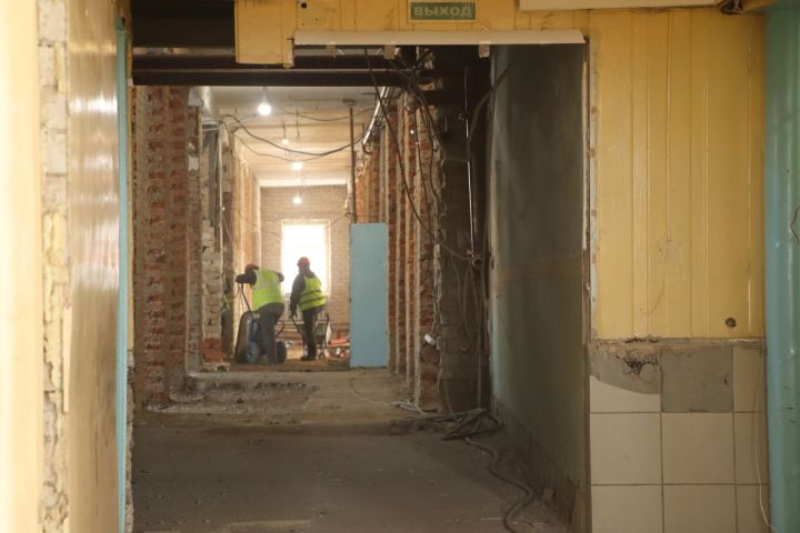 Питрәч спорт мәктәбендә капиталь ремонт башланды