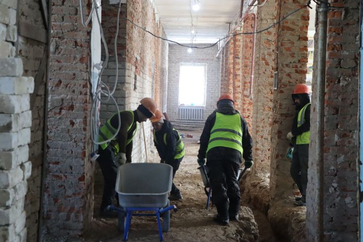 Питрәч спорт мәктәбендә капиталь ремонт башланды