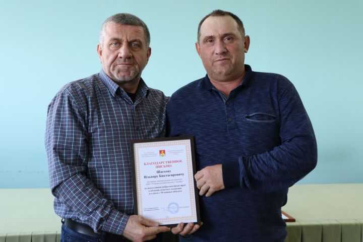 В Пестречинском районе наградили сотрудников Птицеводческого комплекса