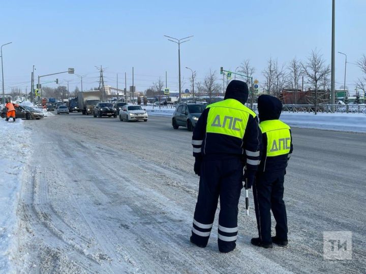 Госавтоинспекция Татарстана проводит мероприятие «Встречная полоса»