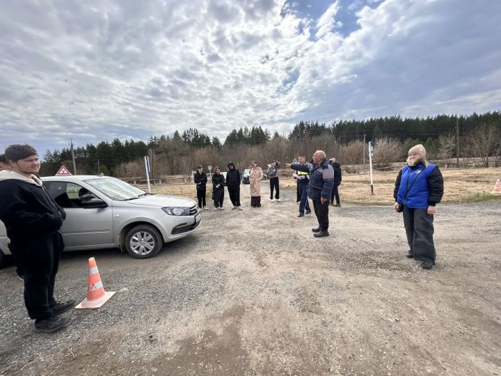 В Пестречинском районе прошёл конкурс по автомногоборью среди школьников
