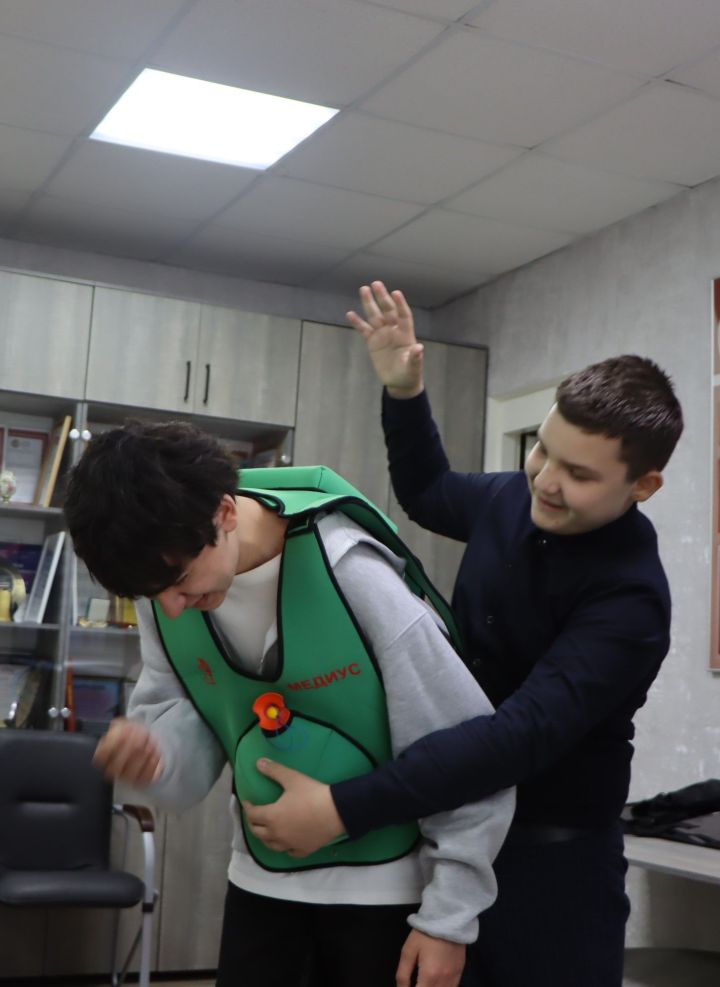 В пестречинском центре «Форпост» провели мастер-класс по первой помощи для школьников