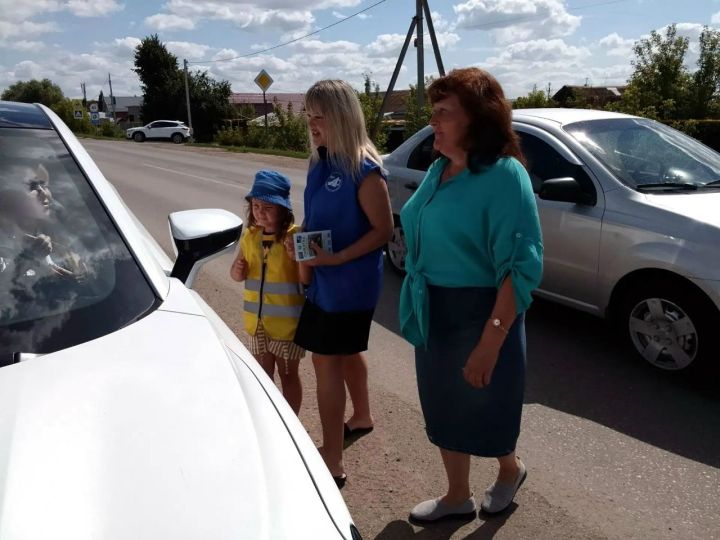 Пестречинским детсадовцам напомнили правила дорожной безопасности